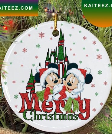 Mickey Minnie Disney Christmas Ornament