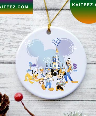 Mickey Minnie Christmas Ornament