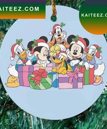 Mickey Mouse Disney Christmas Christmas Ceramic Ornament