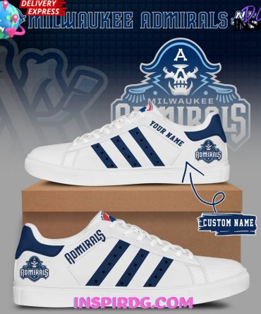 Milwaukee Admirals Customized Stan Smith Shoes