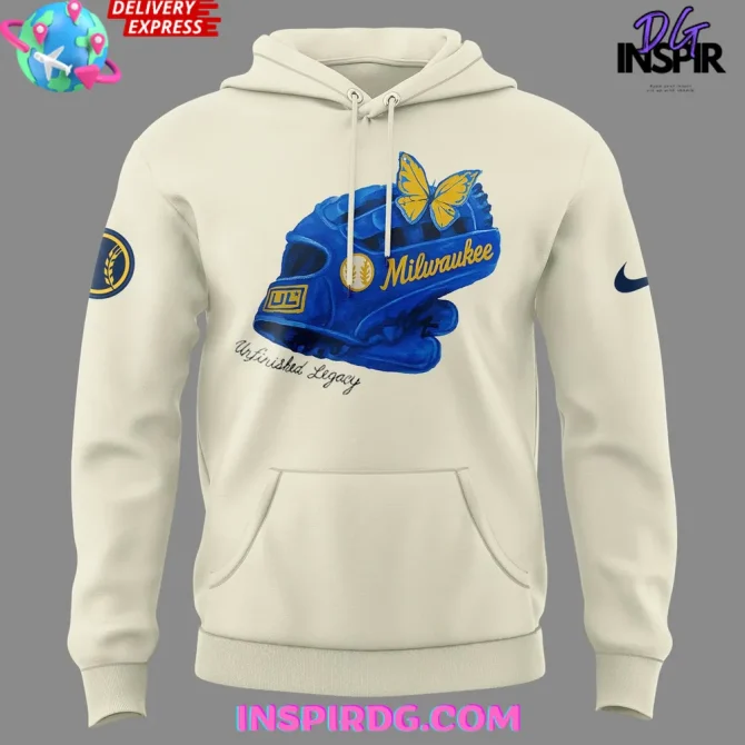 Milwaukee Brewers X Unfinished Legacy Artist Series All Over Print Hoodie - Image 2