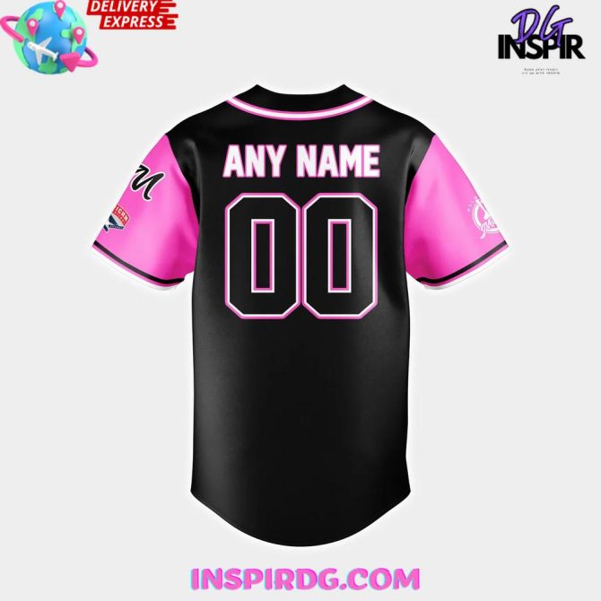 Milwaukee Milkmen Milkmen Roc'N Pink 2025 Limited Baseball Jersey - Image 3