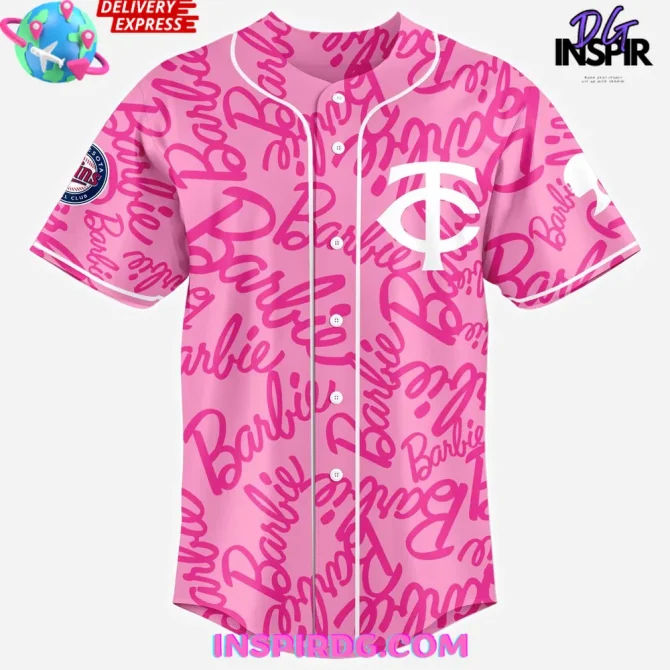 Minnesota Twins Barbie Night 2025 Baseball Jersey - Image 2