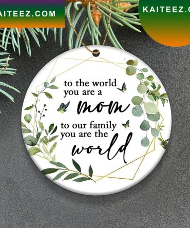 Mom Christmas Ornament
