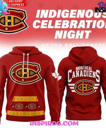 Montreal Canadiens X Indigenous Canada Heritage 2025 All Over Print Hoodie