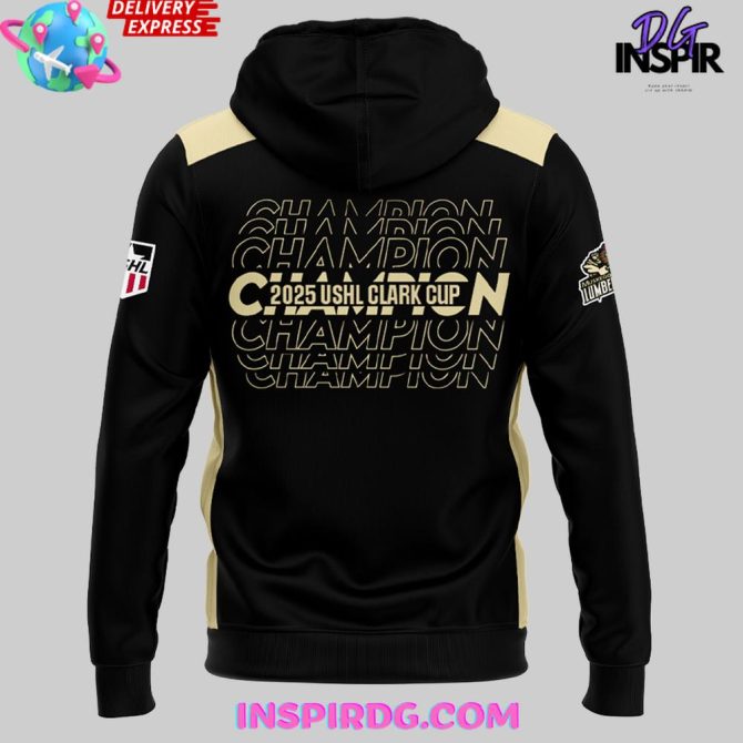 Muskegon Lumberjacks 2025 Ushl Clark Cup Special All Over Print Hoodie - Image 3
