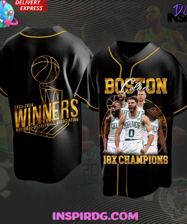 Nba Boston Celtics 18X Champions National Basketball Jersey Shirt