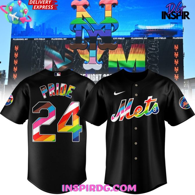 Nba Pride Night New York Mets Special Baseball Jersey