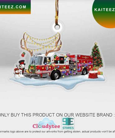 New York Nanuet Fire Department Christmas Ornament