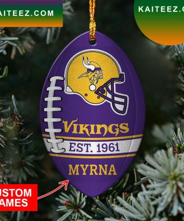 Nfl Minnesota Vikings Christmas Ornament