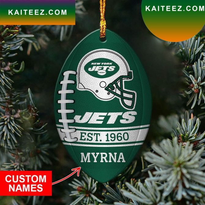 Nfl New York Jets Christmas Ornament