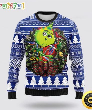 Nfl Buffalo Bills Ugly Sweater Grinch Hug Ugly Christmas Sweater