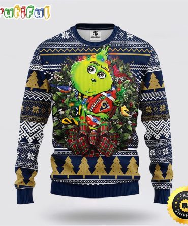 Nfl Los Angeles Rams Ugly Sweater Grinch Hug Ugly Christmas Sweater