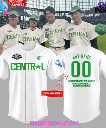 Npb Chunichi Dragons All-Star Game Player Green Baseball Jersey