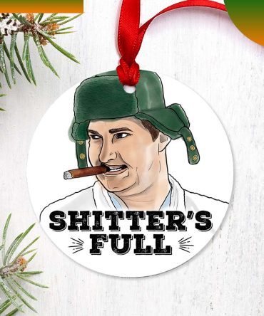 National Lampoons Christmas Family Vacation Shitter'S Full Holiday Ornament