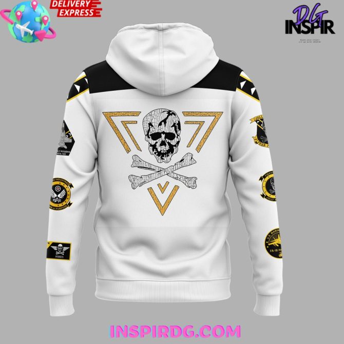 Navy Midshipmen Cic Trophy Champions 2024 White All Over Print Hoodie - Image 3