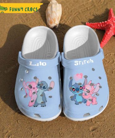 New Lilo Stitch Crocs Clog Shoes - Discover Comfort And Style Clog Shoes For Family