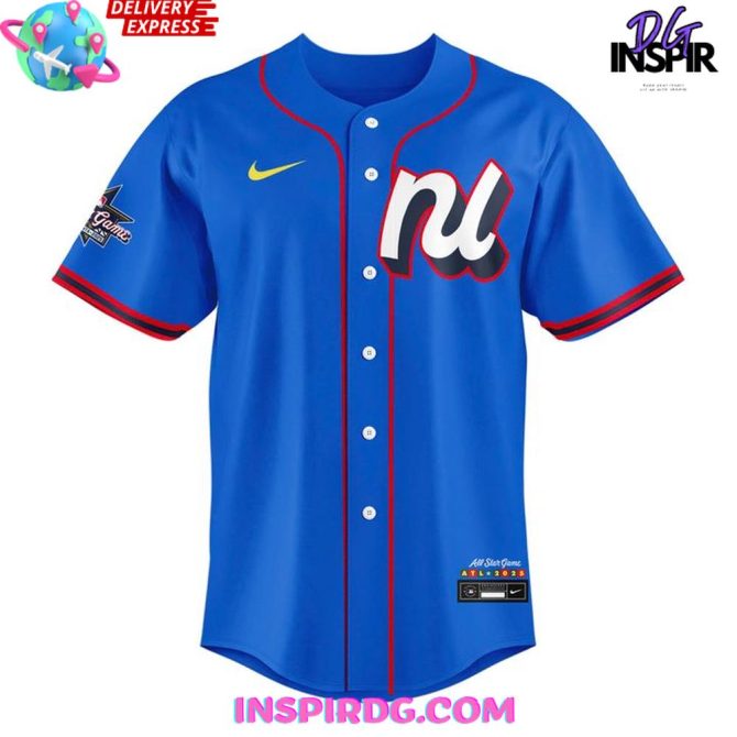 New York Mets 2025 Mlb All-Star Game Limited Baseball Jersey - Image 2