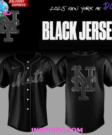 New York Mets Midnight City Blackout Limited Jersey