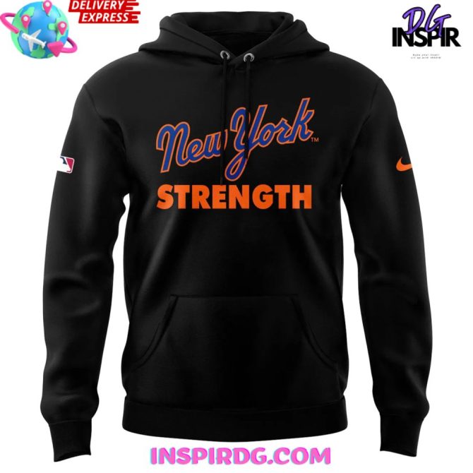 New York Mets Strength 2025 All Over Print Hoodie - Image 2