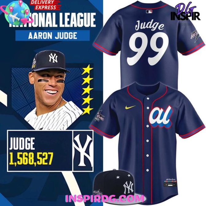 New York Yankees 2025 Mlb All-Star Game Limited Baseball Jersey