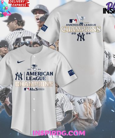 New York Yankees American League Champions 2024 Baseball Jersey