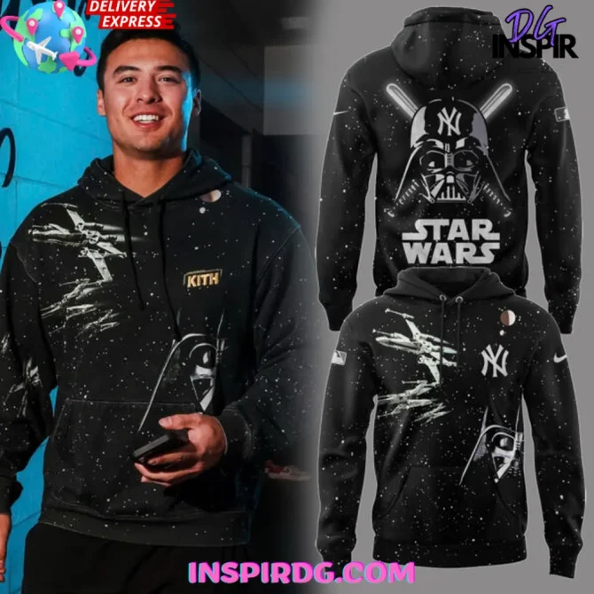 New York Yankees X Star Wars Night 2025 All Over Print Hoodie