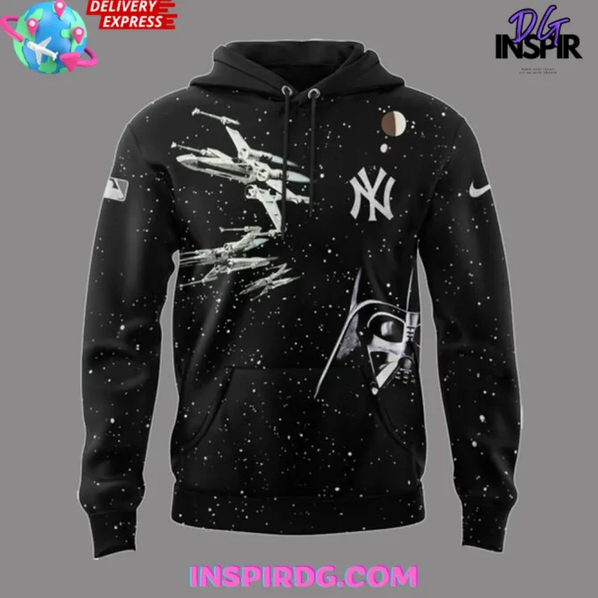 New York Yankees X Star Wars Night 2025 All Over Print Hoodie - Image 2