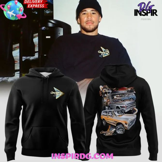 Nike X Devin Booker X Chevrolet Black 2025 All Over Print Hoodie