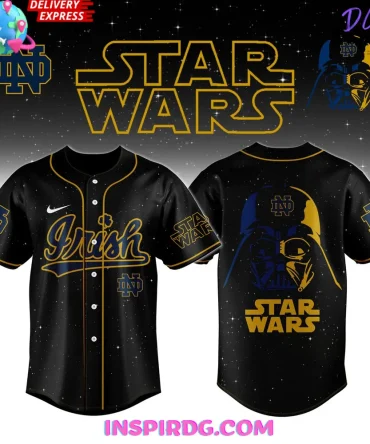 Notre Dame Fighting Irish X Star Wars Special Baseball Jersey
