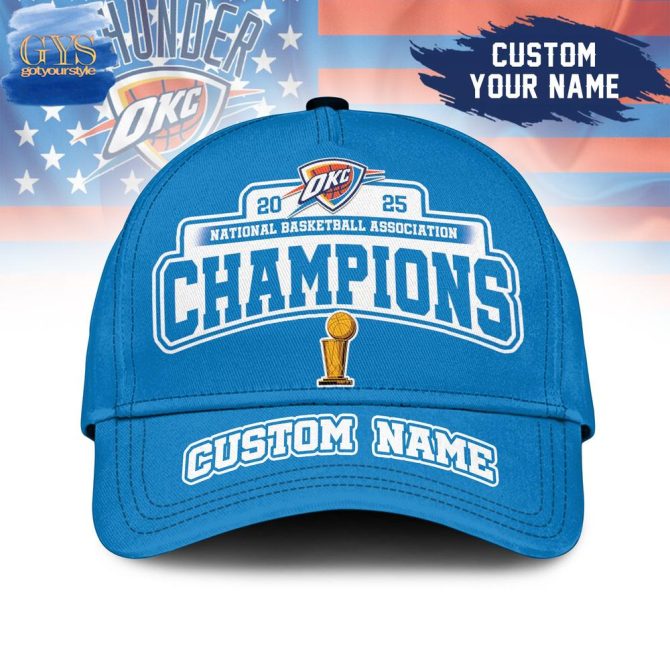 Okc Thunder 2025 Champions Nba Finals Classic Cap