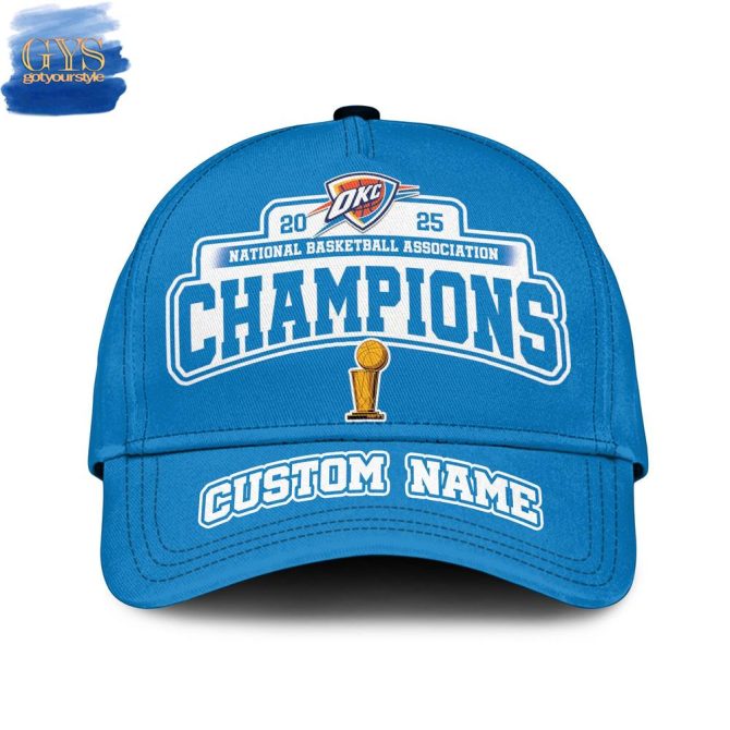 Okc Thunder 2025 Champions Nba Finals Classic Cap - Image 3