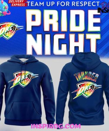 Okc Thunder Pride Night 2025 Nba All Over Print Hoodie