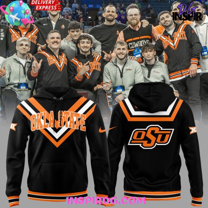 Osu Cowboy Wrestling 2025 Special Black All Over Print Hoodie