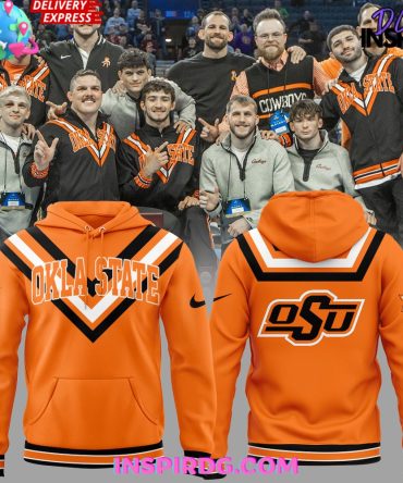 Osu Cowboy Wrestling 2025 Special Orange All Over Print Hoodie