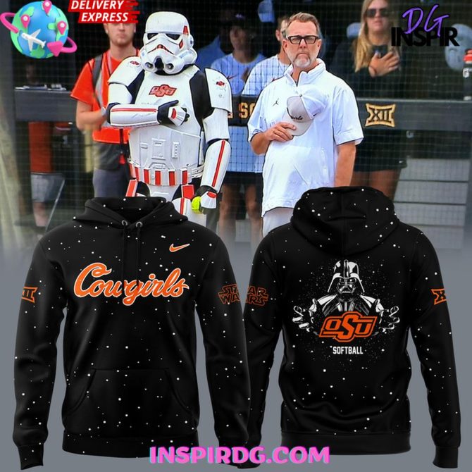 Star Wars Osu Cowgirls Hoodie - Galactic Softball Fan Gear