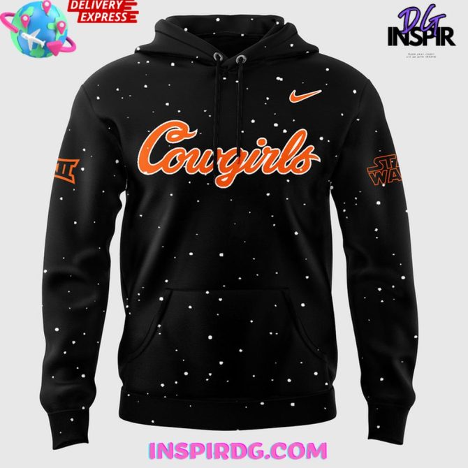 Star Wars Osu Cowgirls Hoodie - Galactic Softball Fan Gear - Image 2
