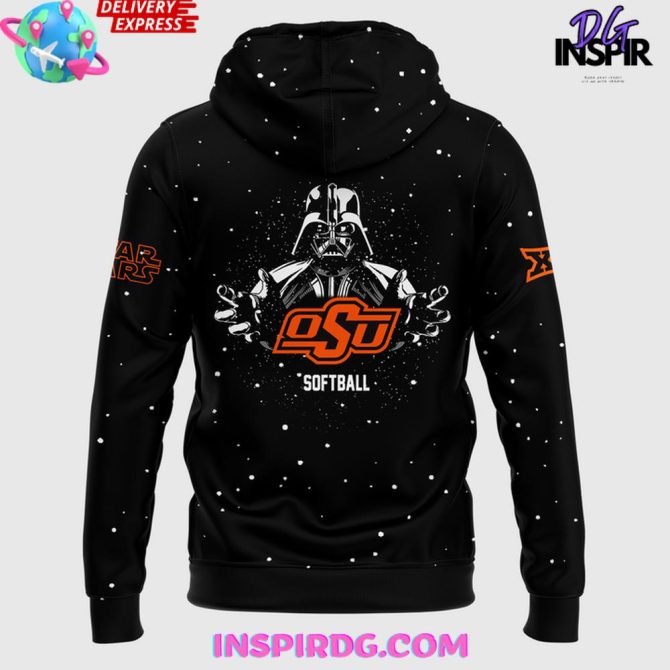 Star Wars Osu Cowgirls Hoodie - Galactic Softball Fan Gear - Image 3