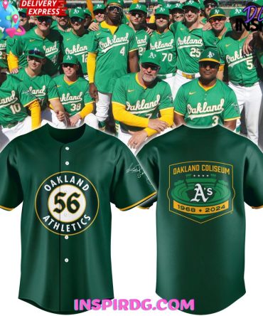 Oakland Athletics 56Th Anniversary Baseball Jersey