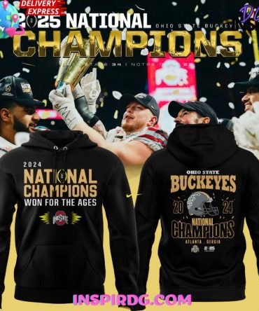 Ohio State Buckeyes 2024 National Champions Won For The Ages All Over Print Hoodie, 3D Hoodie