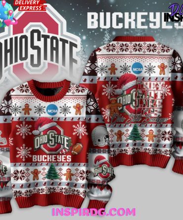 Ohio State Buckeyes Christmas Edition Ugly Ugly Christmas Sweater