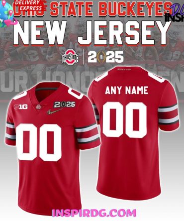 Custom Ohio State Buckeyes 2025 Jersey - Add Your Name & Number