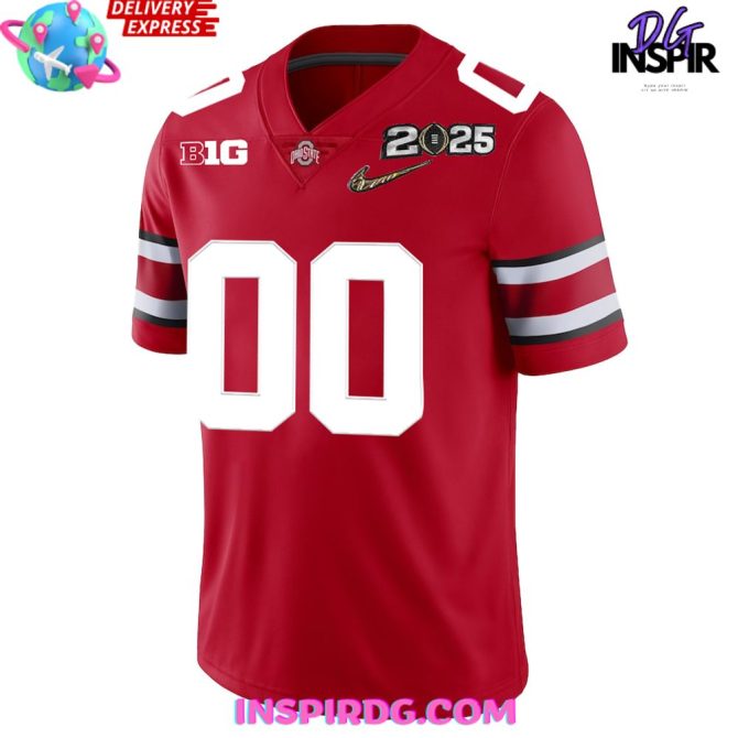 Custom Ohio State Buckeyes 2025 Jersey - Add Your Name & Number - Image 2