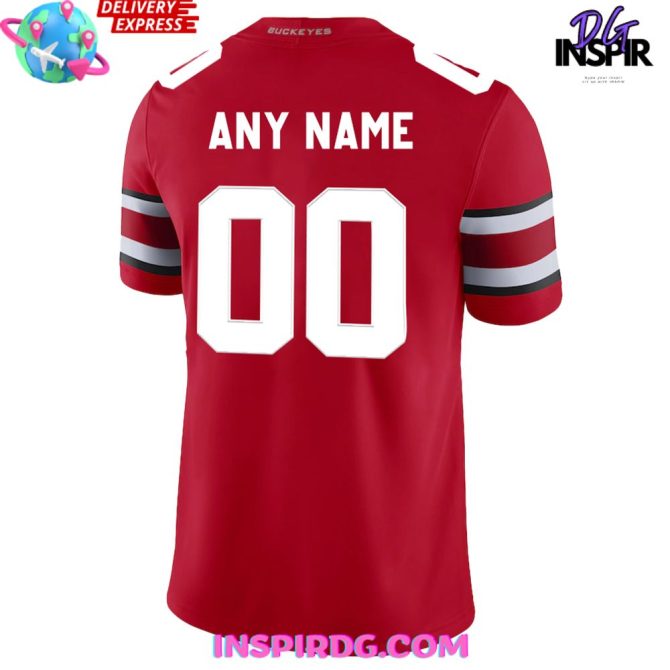 Custom Ohio State Buckeyes 2025 Jersey - Add Your Name & Number - Image 3