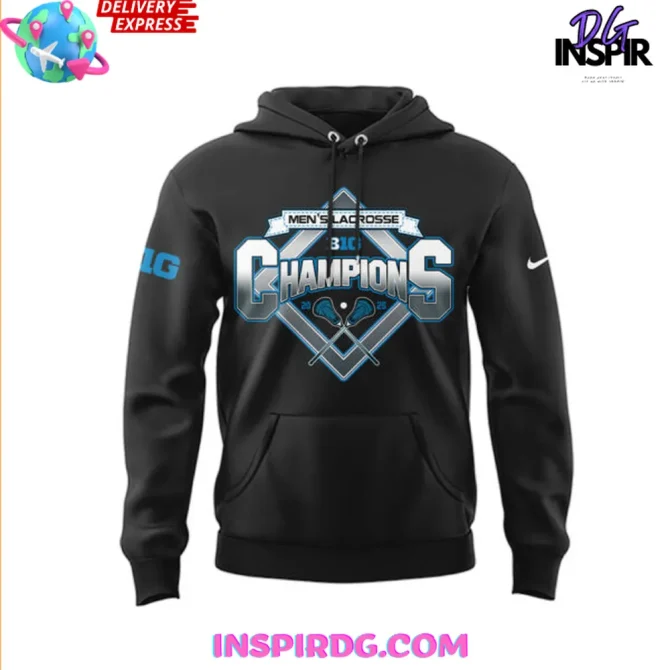 Ohio State Men’S Lacrosse Big Ten Champions All Over Print Hoodie - Image 2