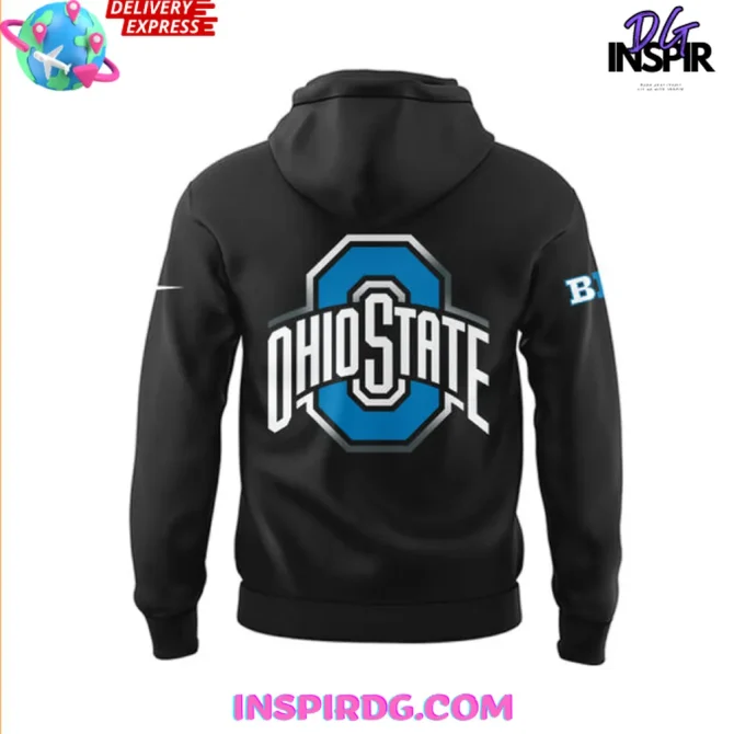 Ohio State Men’S Lacrosse Big Ten Champions All Over Print Hoodie - Image 3