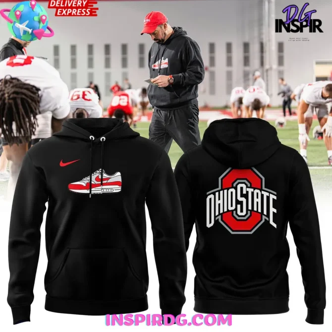 Ohio State X Air Max 1 Og Special Edition All Over Print Hoodie