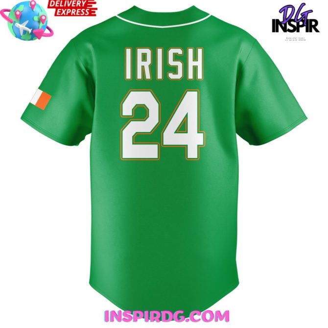Seattle Mariners Irish Heritage Night 2024 Baseball Jersey - Image 3