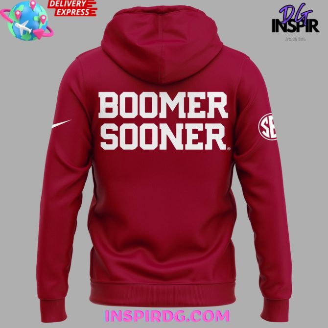 Oklahoma Basketball Boomer Sooner Special All Over Print Hoodie - Image 3