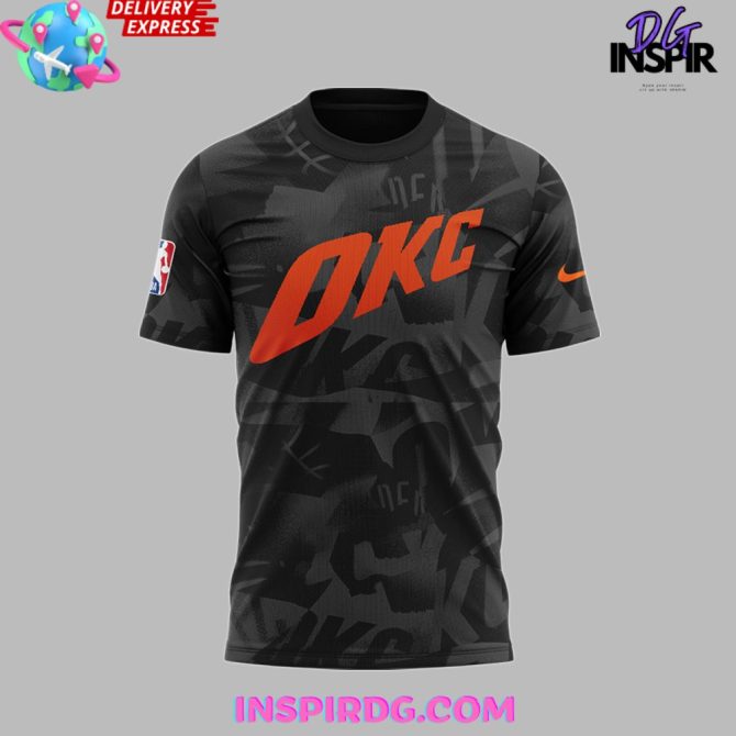 Okc City Edition T-Shirt – Stylish Basketball Fan Gear For Game Nights - Image 2